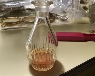 Baccarat Crystal signed cologne