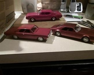 Vintage Oldsmobile promo cars