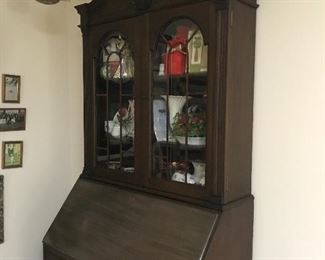 Antique china cabinet/secretary