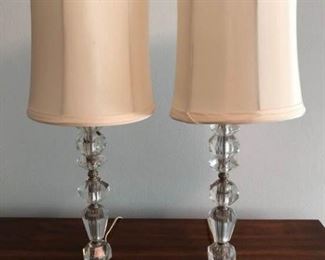 Pair of Lamps with Glass Baseshttps://ctbids.com/#!/description/share/207768