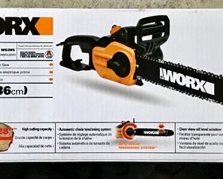 Worx electric chainsaw 