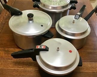 Pressure cookers/caners 