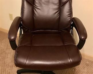 Leather office chair 