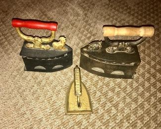 Antique irons 
