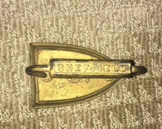 Antique painted Sheffield iron 