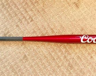Vintage metal Coors baseball bat 