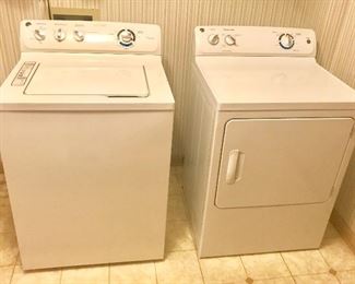 GE washer and dryer 