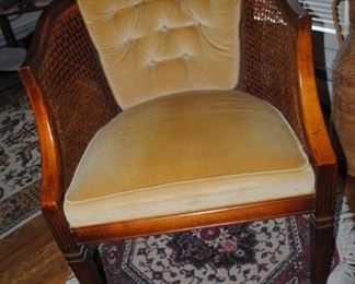 Richs rattan side chair - mid century