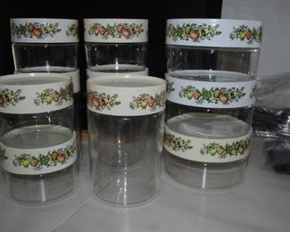 Pyrex Canisters