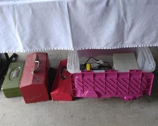 Additional tools boxes and tools