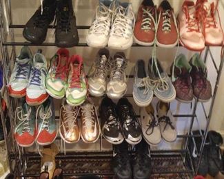 Awesome collection of men's sneakers, some never worn