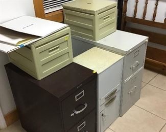 File cabinets