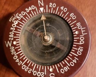 WWII Taylor paratrooper wrist compass
