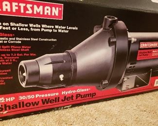 Craftsman jet pump