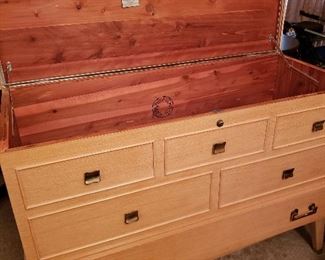 MCM Lane cedar chest