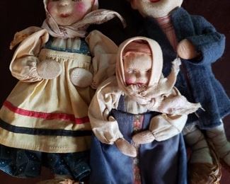 Antique Russian dolls