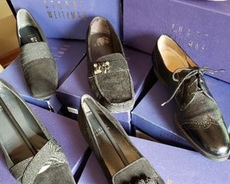 Ladies dress shoes by Weitzman, Faragamo and more