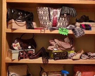 Shoes, purses and more shoes