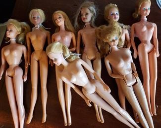 Barbies from the 1970's