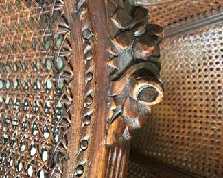 Details of Cane Chairs 