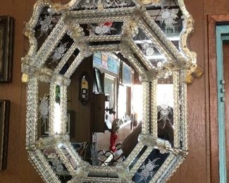 Very Ornate “Venetian Mirror “
MURANO