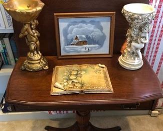 Antique Drop Back Table