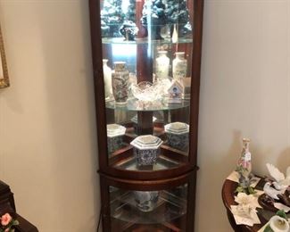 Lighted Curio Cabinet