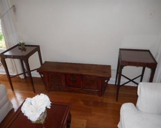 Pair of end tables