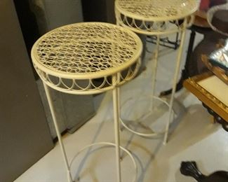 Pair of plant stands