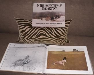 Andrew Wyeth oversized books of artwork 