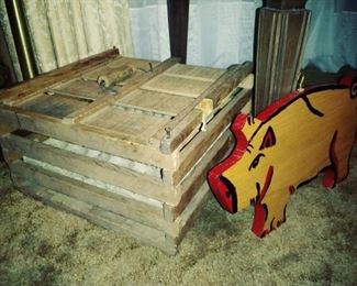 antique egg crate