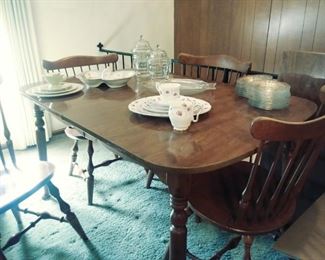 Ethan Allen table and 4 chairs