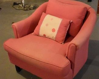 Second pink chair
