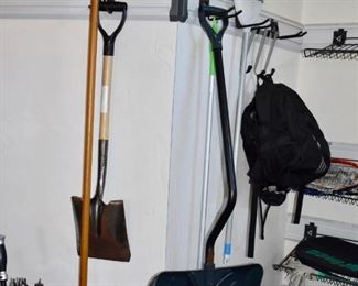 Shovels and brooms