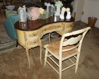 Desk, Chair