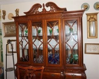 Depression Glass, China Cabinet