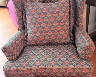 Broyhill Queen Ann Wingback Chair (1of2)