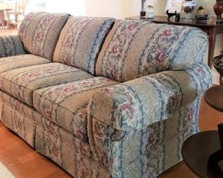 Upholstered Living Room Couch - Like New!