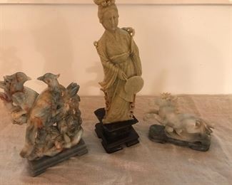 Antique jade pieces