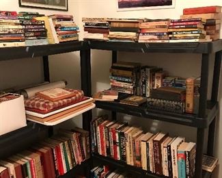 Many vintage books