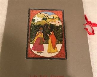 India's miniature painting book