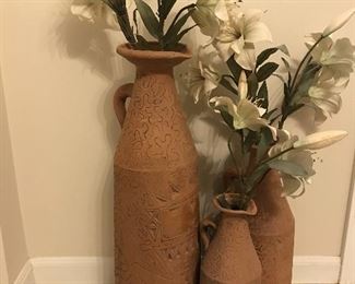 Clay pots