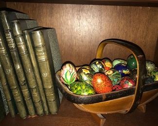 Leather bound books