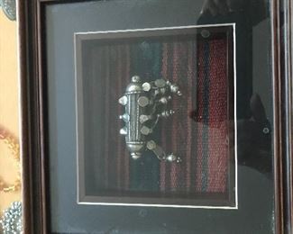 Bedouin silver antique pendant