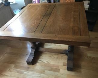 English oak pub table