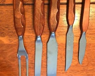 Vintage Carriage House serving pieces