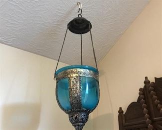 Beautiful glass lamp