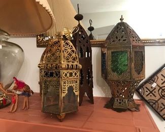 Brass lanterns
