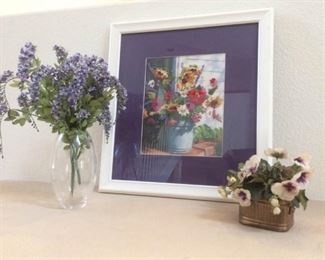 Floral Picture Needlepoint