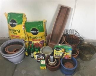 Potting supplies
